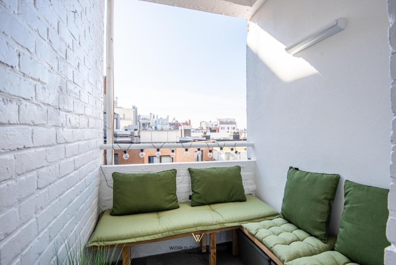 Luxurious Apartment Next To The Sea And City Centre With Free Parking Space Oostende Exteriör bild